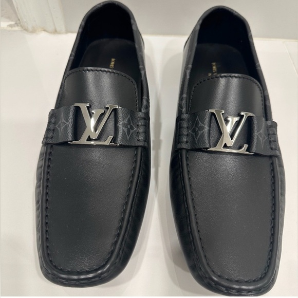 Louis Vuitton Monte Carlo Moccasin Black 10 euro 45 
LV 11 Us Brand New … - Picture 5 of 9